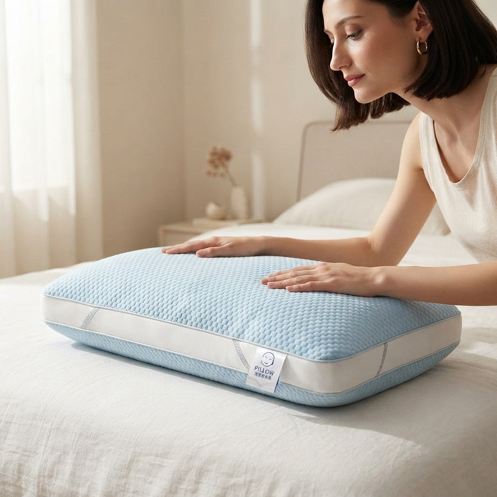Ice Silk Ademend SPA Hoofdkussen
